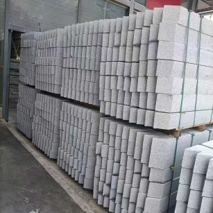 清远芝麻白树围石 树池