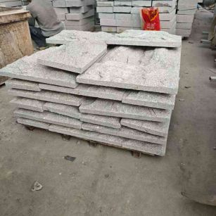 清远芝麻白蘑菇石，自然面