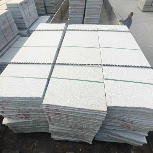 清远芝麻白毛板，石材毛板