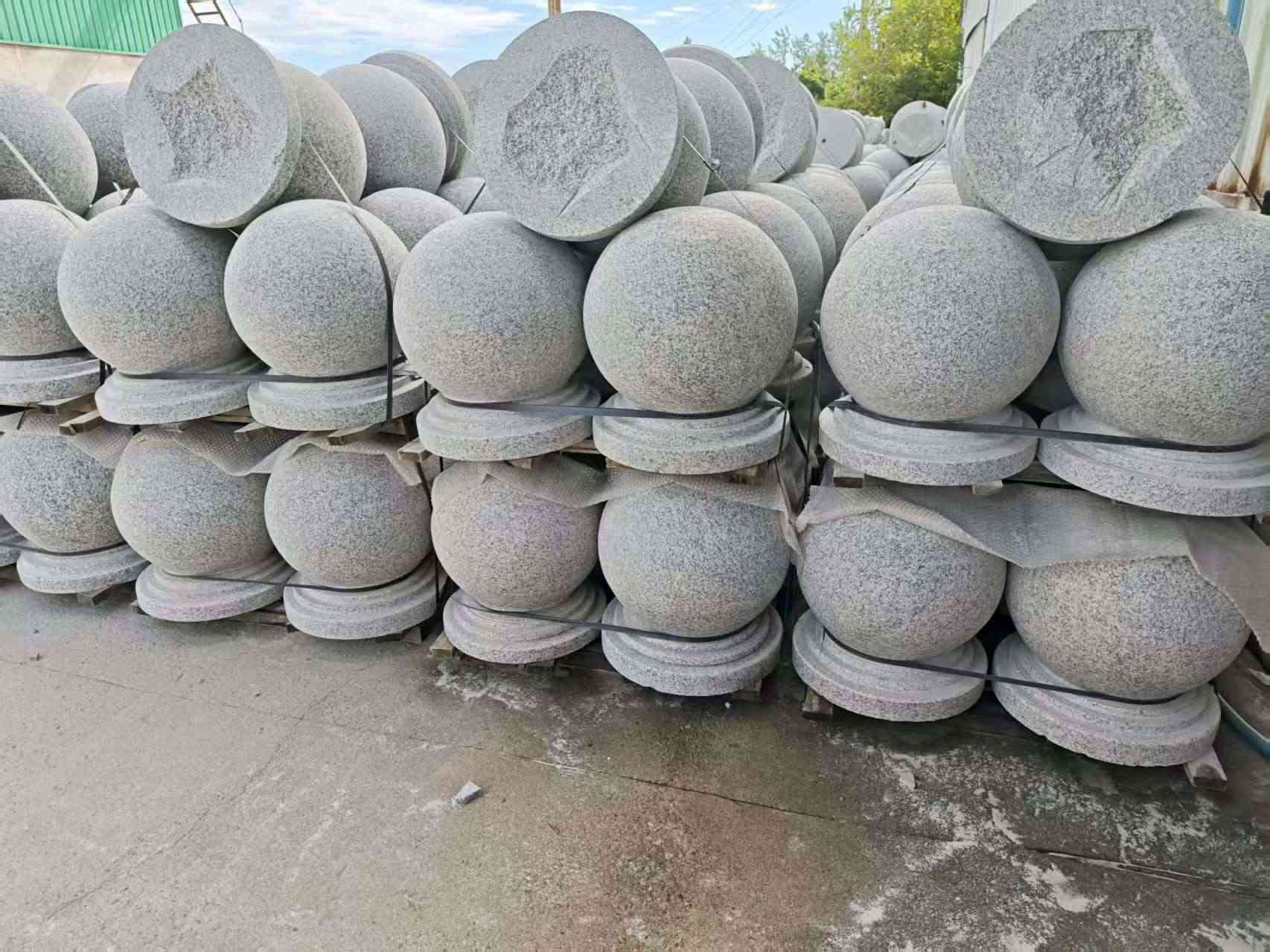 清远圆球石球挡车球