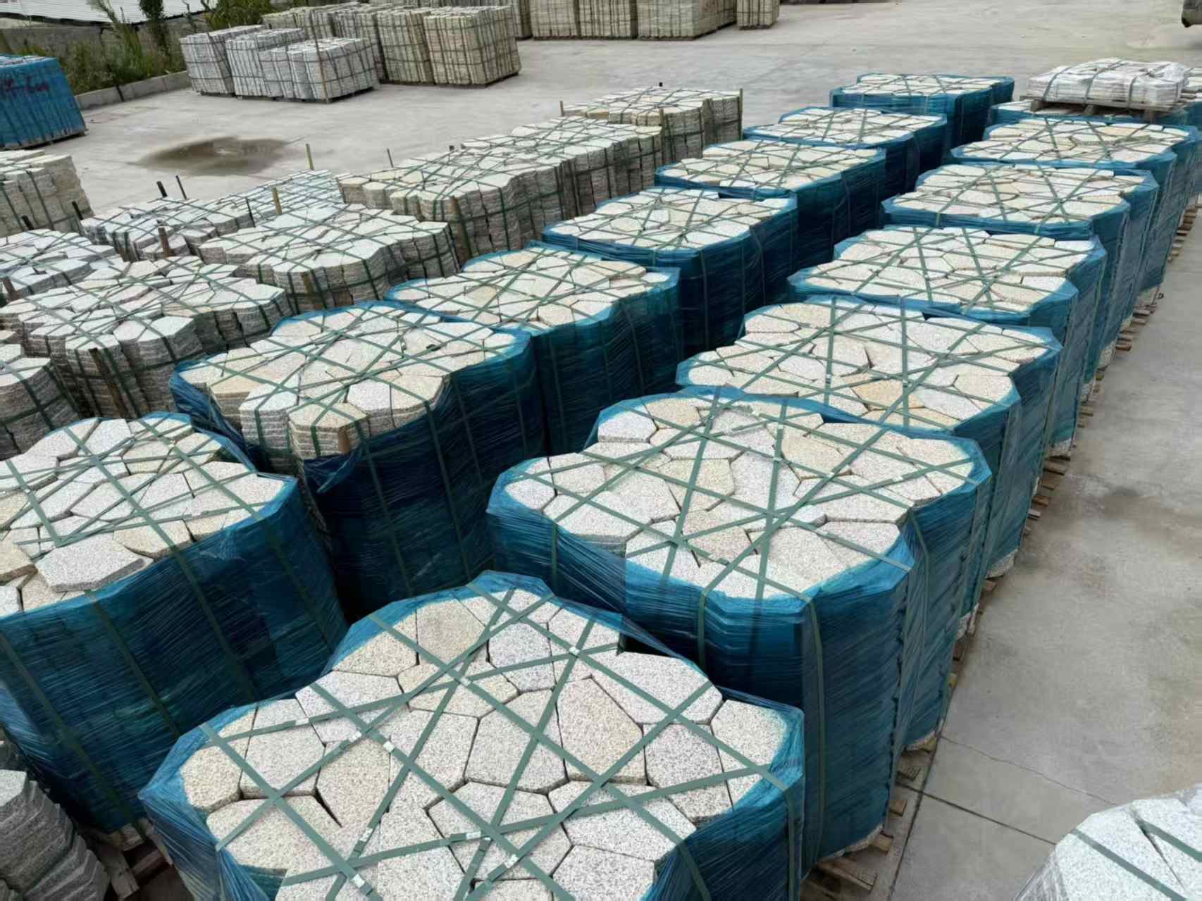 清远黄金麻冰裂纹 碎拼