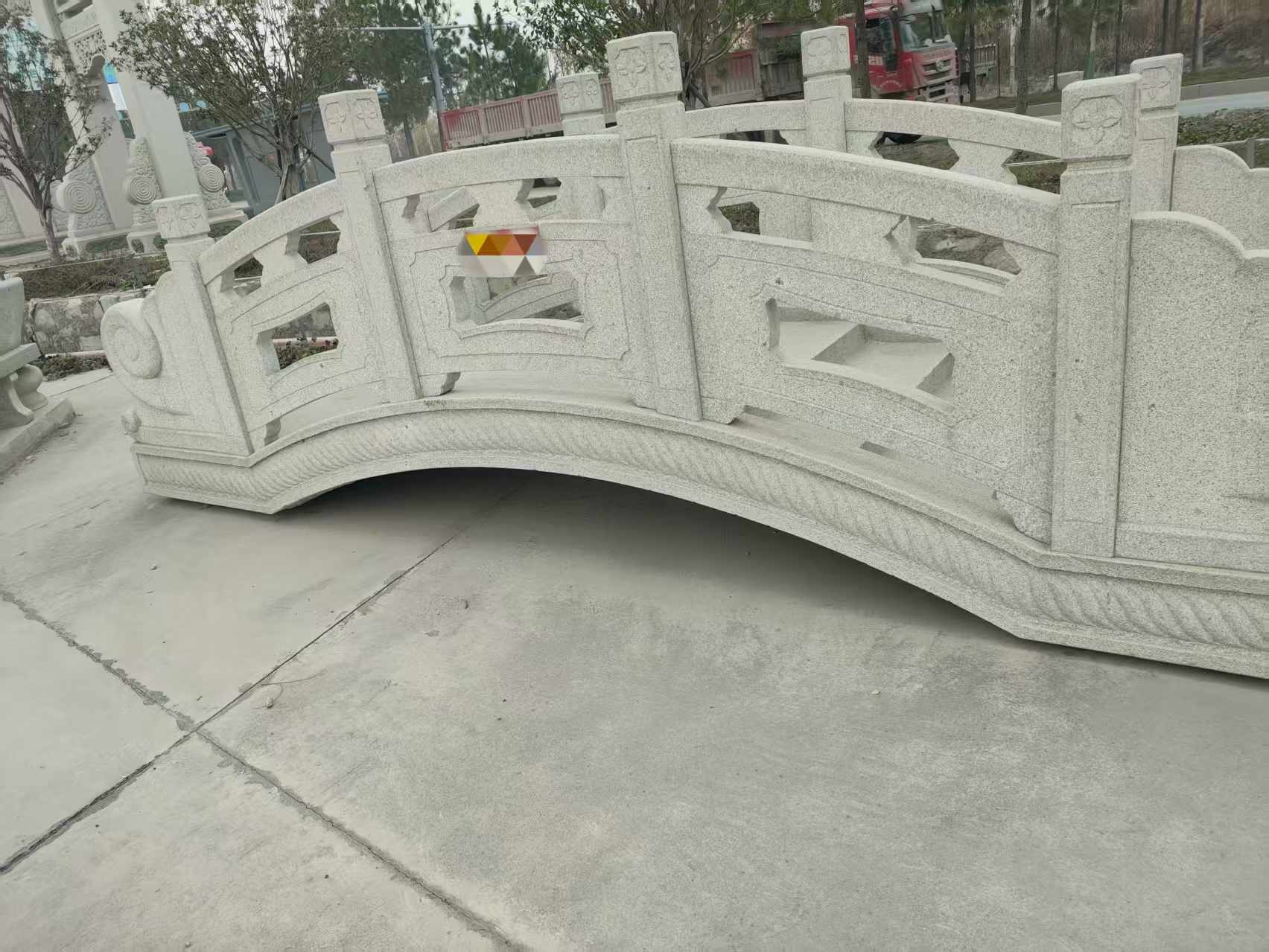 清远芝麻白拱桥，石桥