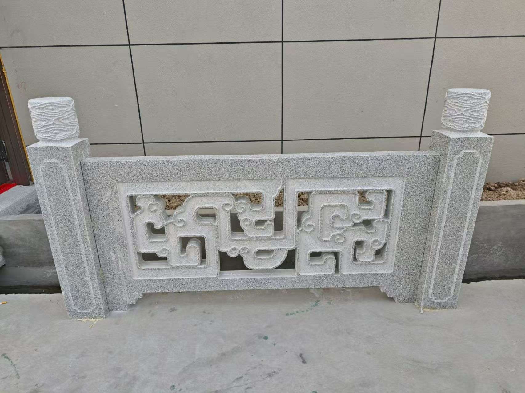 清远芝麻白河道栏杆 桥栏杆